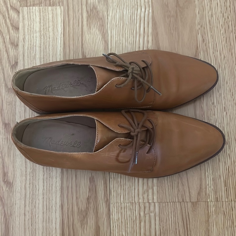 Women’s Madewell brown Oxford shoes